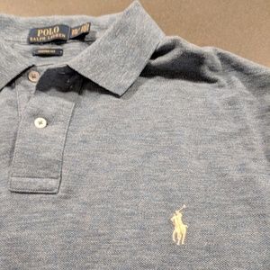 XXL Custom Fit Blue Polo
